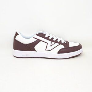 Vans Lowland CC ComfyCush Leather Skate Shoe Sneaker Classic Mens Brown White US